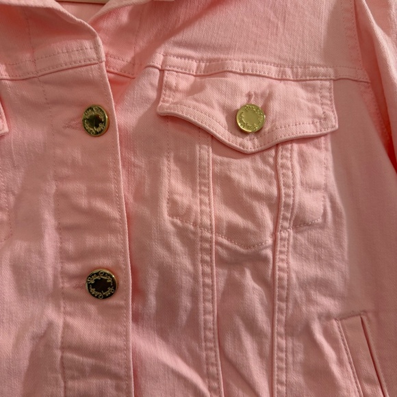 Lilly Pulitzer Pink Laylani Denim Jacket - Picture 6 of 10